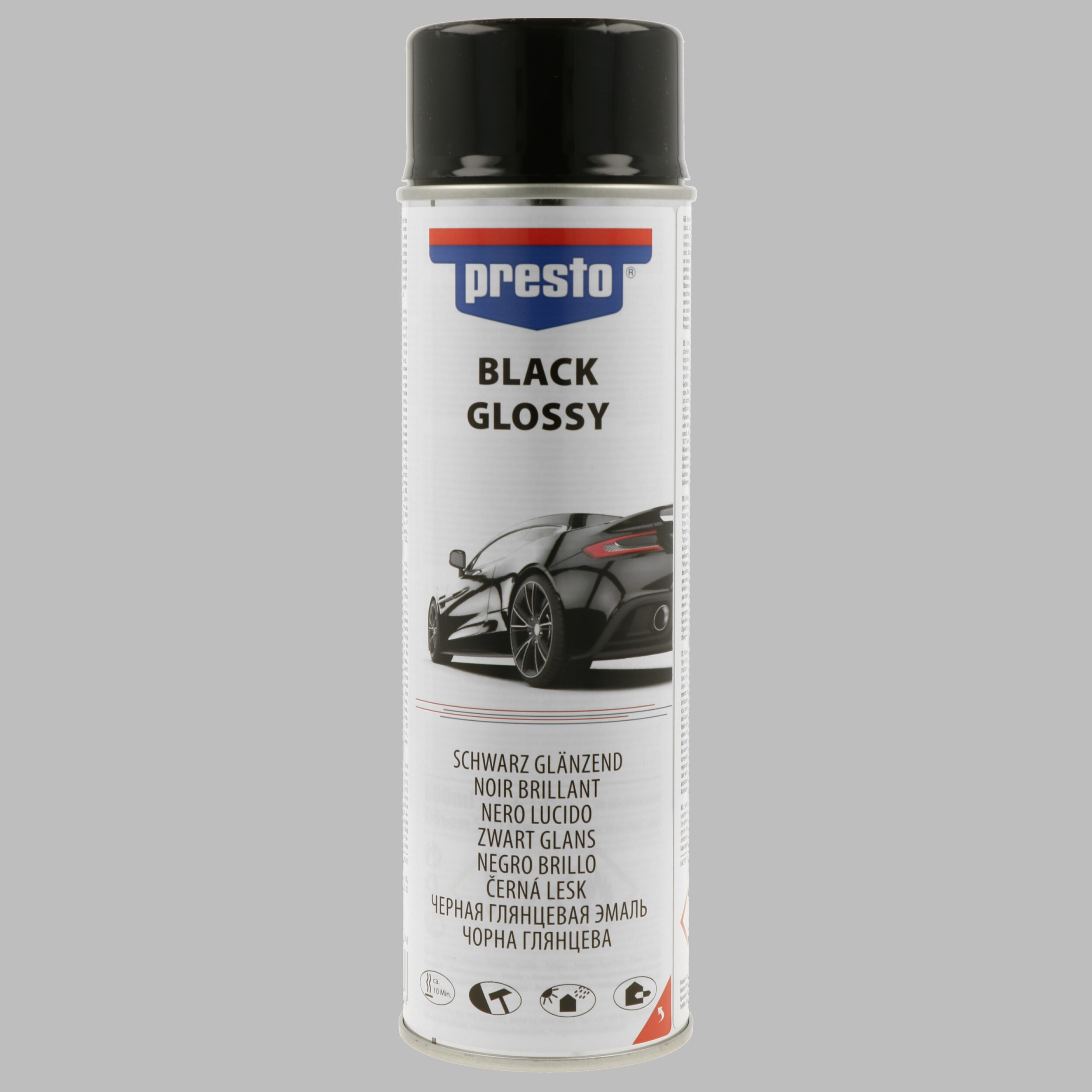 PRESTO 428948 Universal schwarz glänzend 500 ml Lack