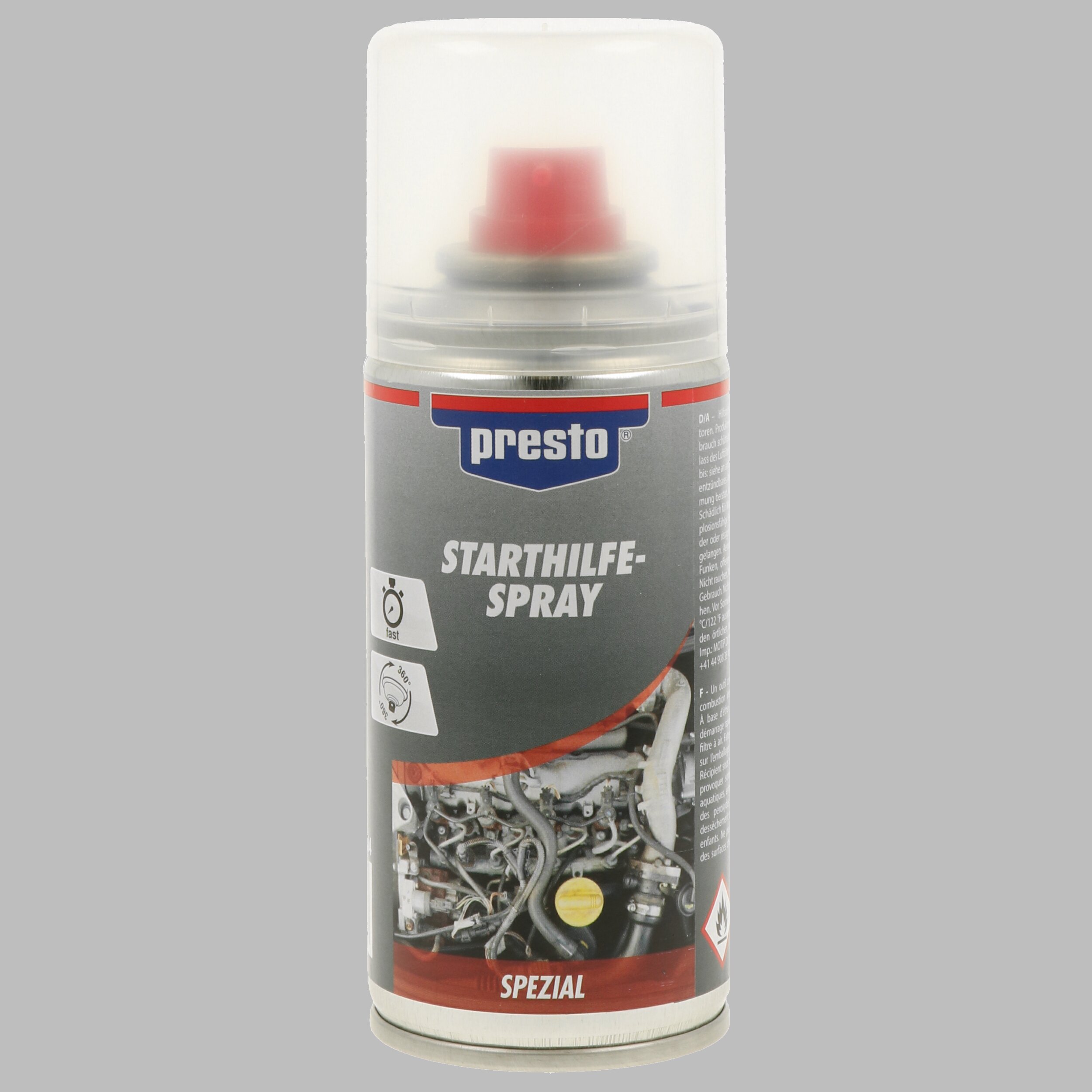 PRESTO 429804 Starthilfe-Spray 150 ml Starthilfespray