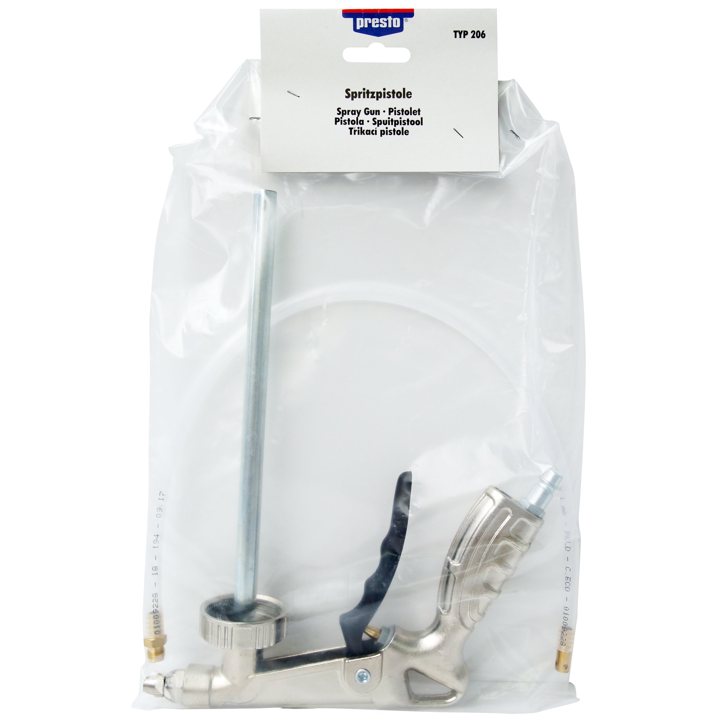 PRESTO 551059 Unterbodenschutz Spritzpistole 206 Unterbodenschutz
