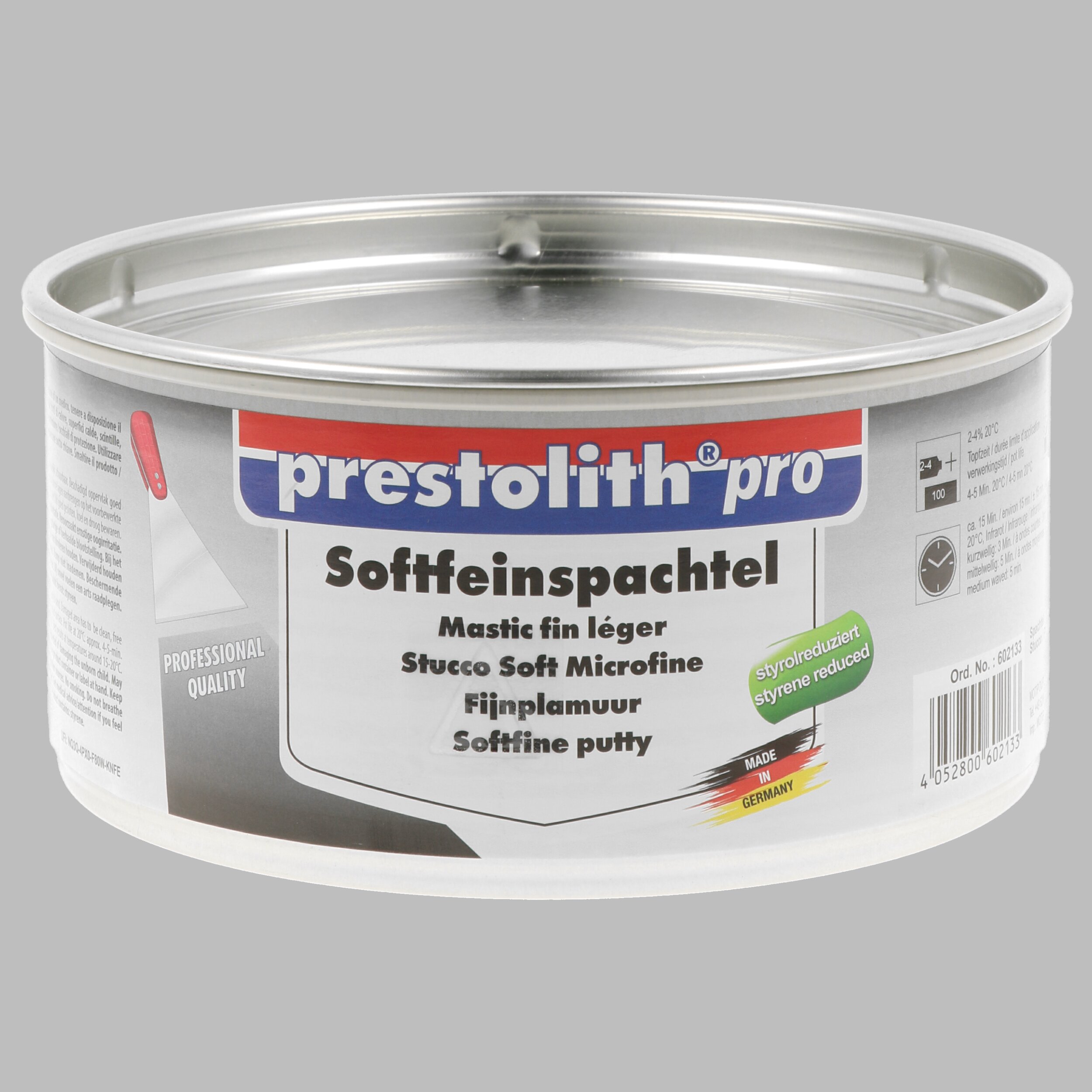 PRESTO 602133 prestolith pro Softfeinspachtel 1000 g Feinspachtel