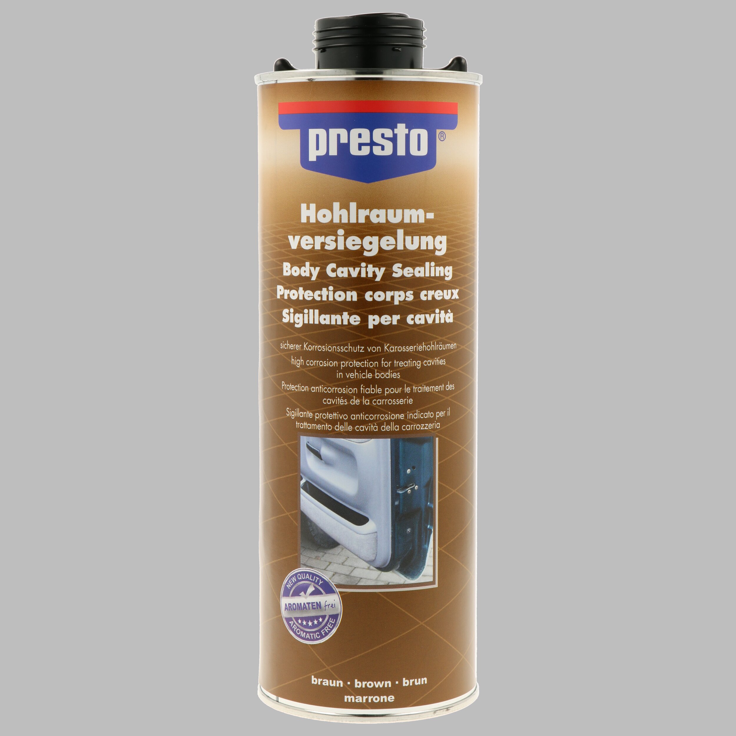 PRESTO 603277 Hohlraumschutz braun 1000 ml Hohlraumkonservierung