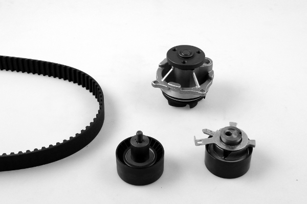 HEPU PK02361 Vízpumpa + fogasszíj készlet FORD