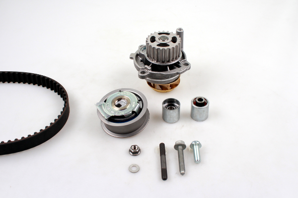 HEPU PK05451 Vízpumpa + fogasszíj készlet AUDI SEAT SKODA VW