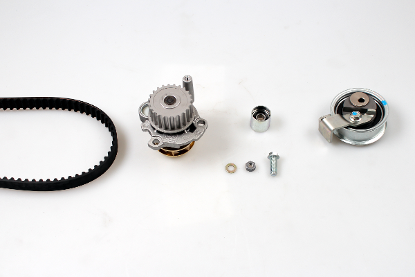 HEPU PK05475 Vízpumpa + fogasszíj készlet AUDI SEAT SKODA VW