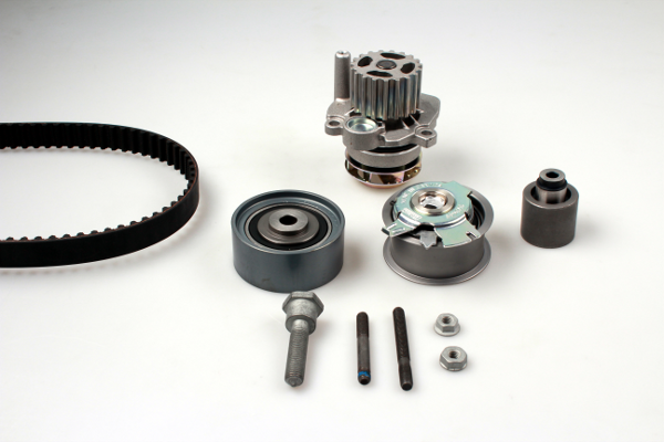 HEPU PK05697 Vízpumpa + fogasszíj készlet SEAT SKODA VW