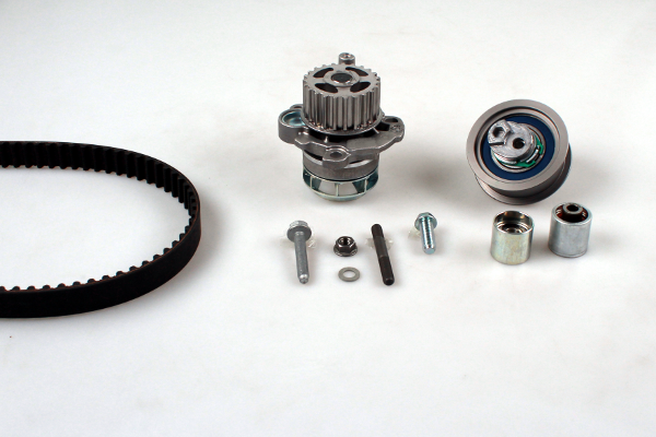 HEPU PK05870 Vízpumpa + fogasszíj készlet AUDI SEAT SKODA VW