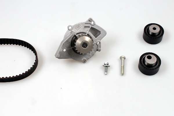 HEPU PK08014 Vízpumpa + fogasszíj készlet CITROËN FIAT LANCIA PEUGEOT
