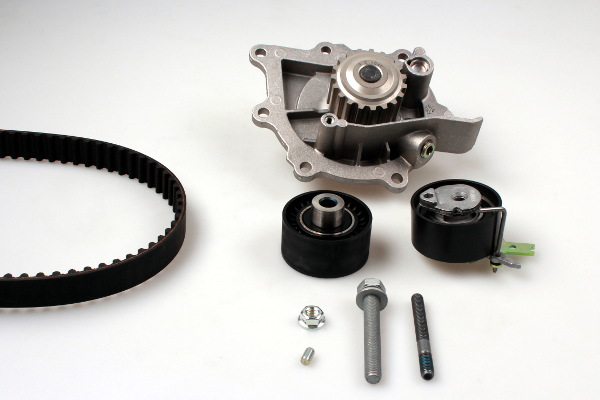 HEPU PK08070 Vízpumpa + fogasszíj készlet CITROËN FIAT FORD JAGUAR LANCIA LAND ROVER MITSUBISHI PEUGEOT