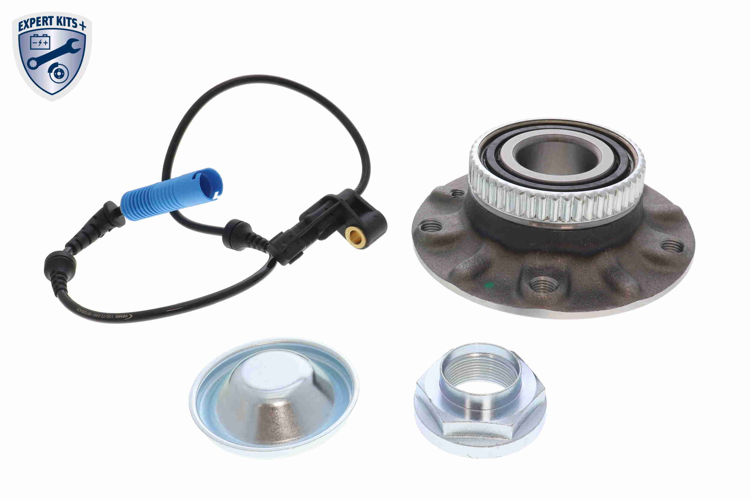 VEMO V20-72-8804 EXPERT KITS + Σετ ρουλεμάν τροχών Μπροστινός άξονας αριστερά for BMW