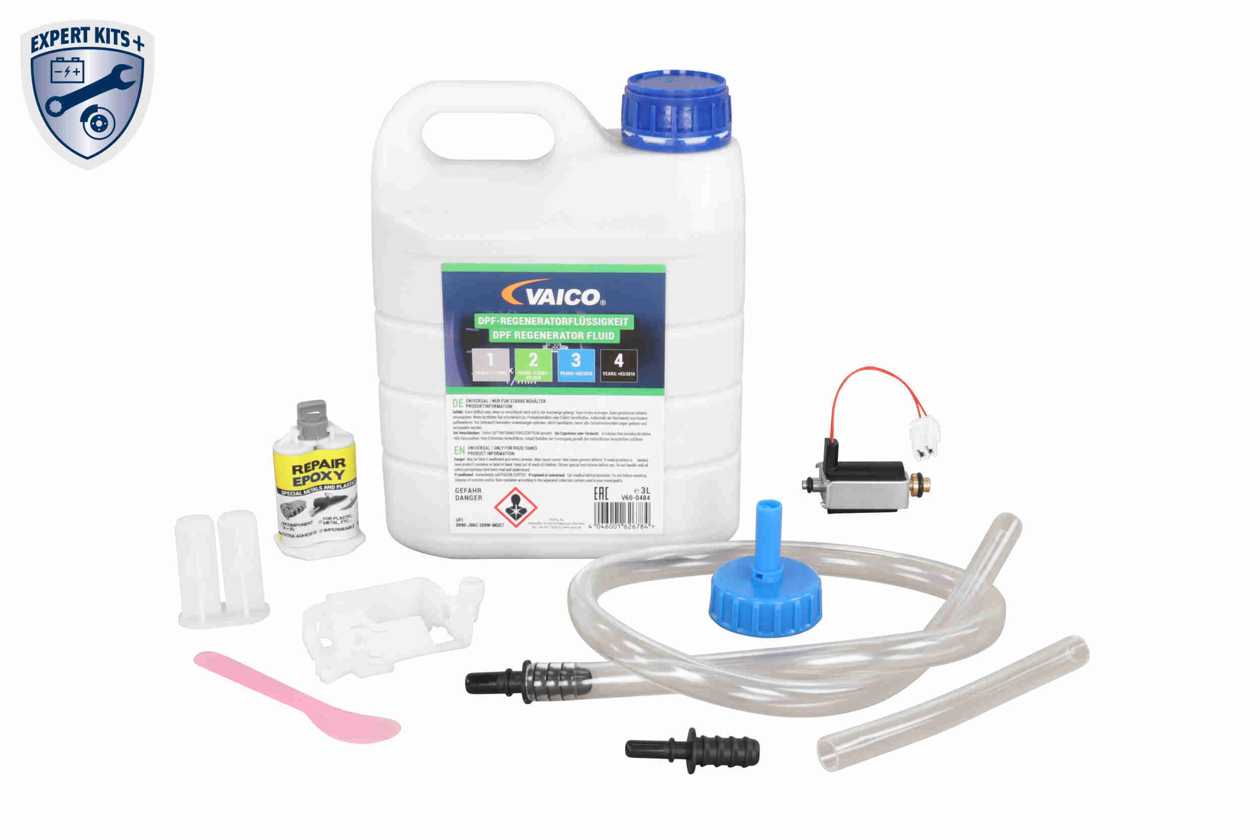 Rep.sats, additiv-enhet (sot-/parikelfilter-regenerering)