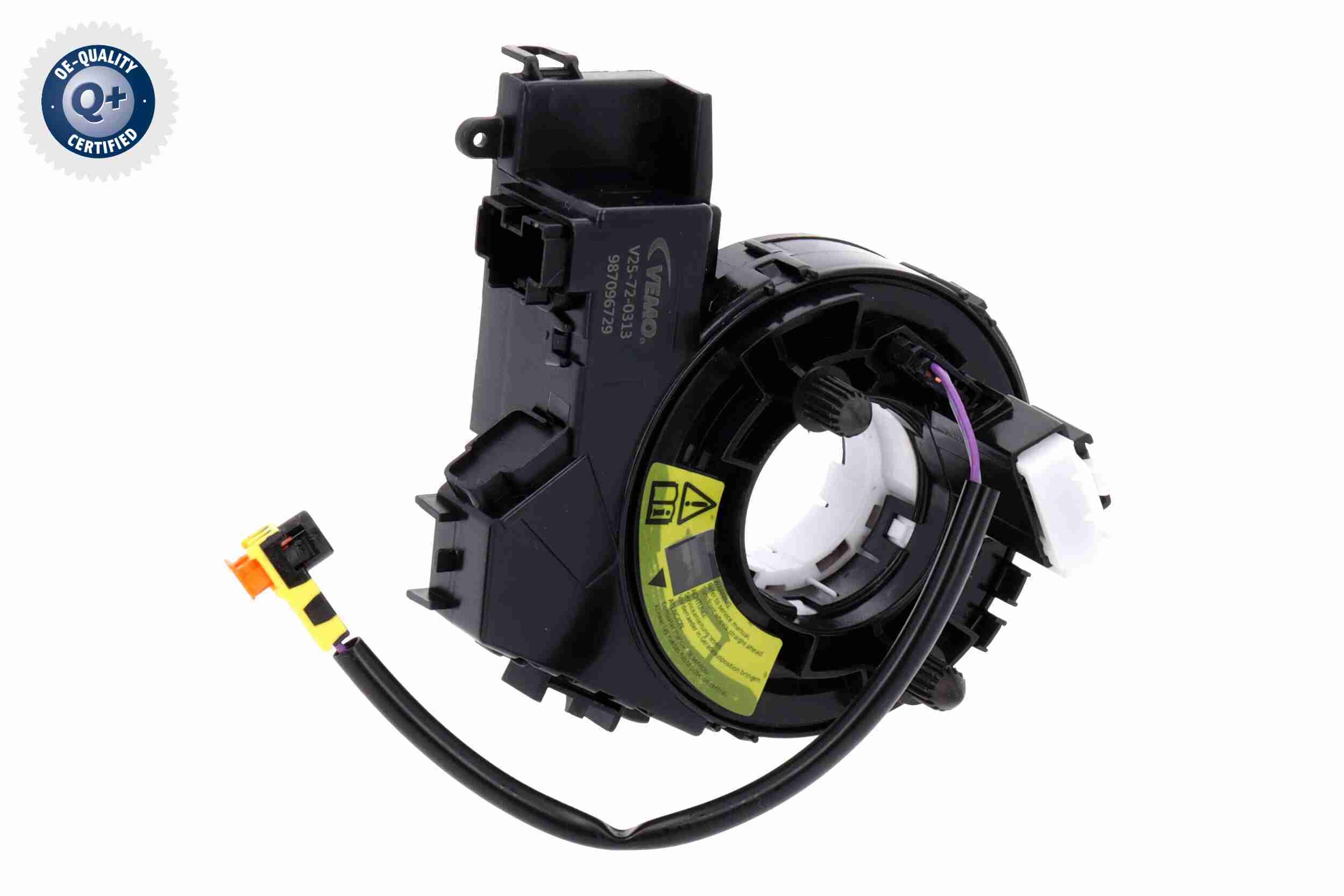VEMO V25-72-0313 Green Mobility Parts Clock Spring, airbag on steering bar for FORD FORD AUSTRALIA