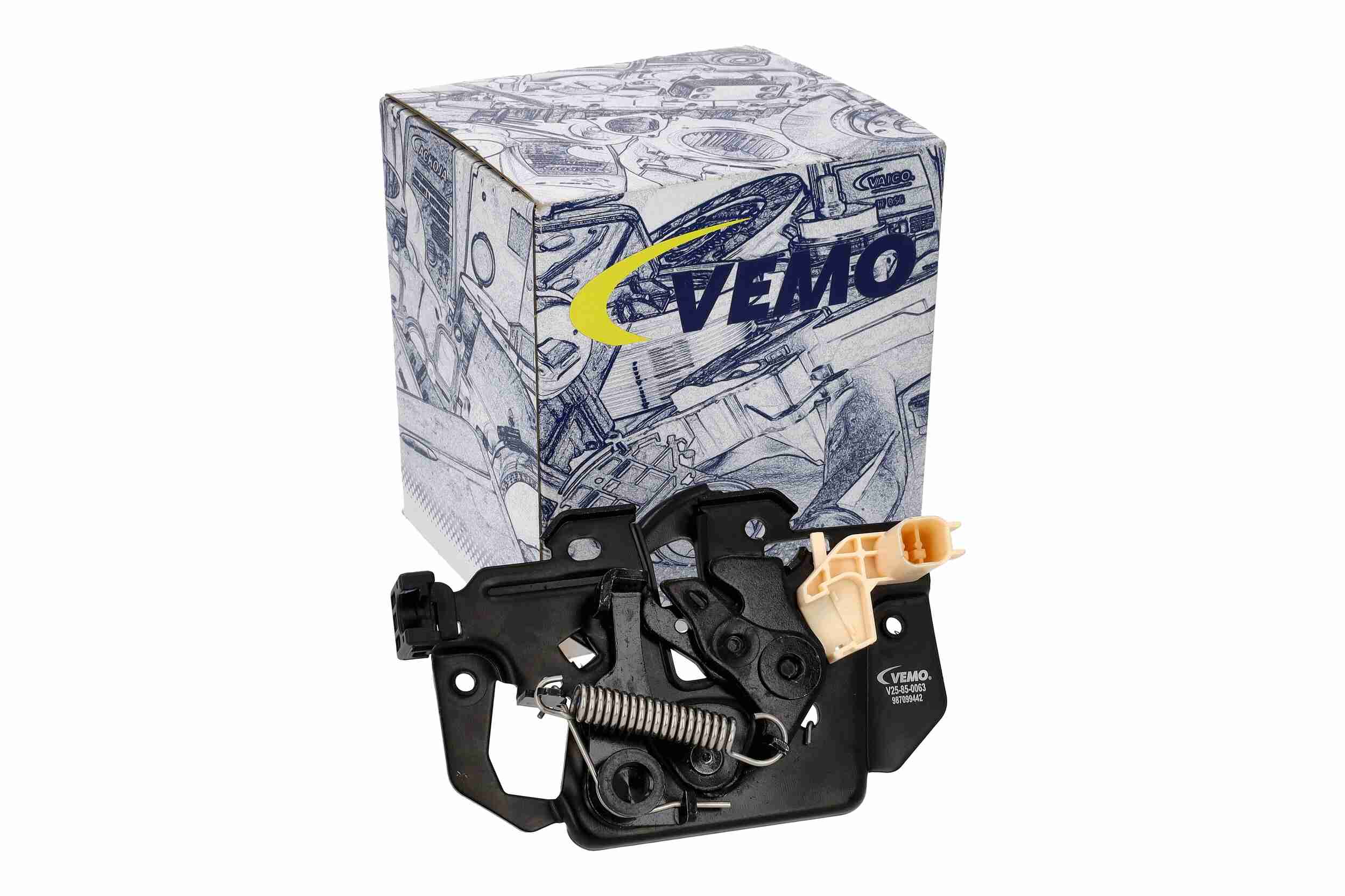 VEMO V25-85-0063 Original VEMO Quality Bonnet Lock Bonnet Front for FORD