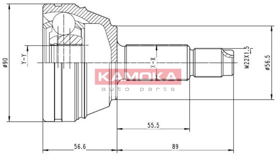 KAMOKA 6710 Sada kloubů,...