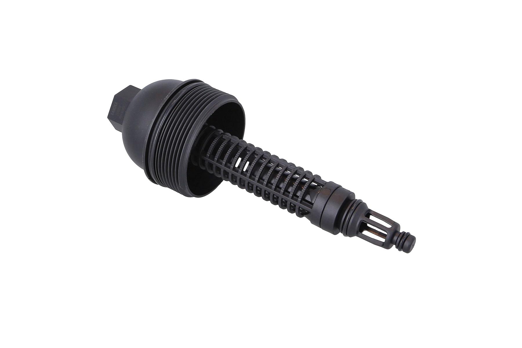 Cap, oil filter housing