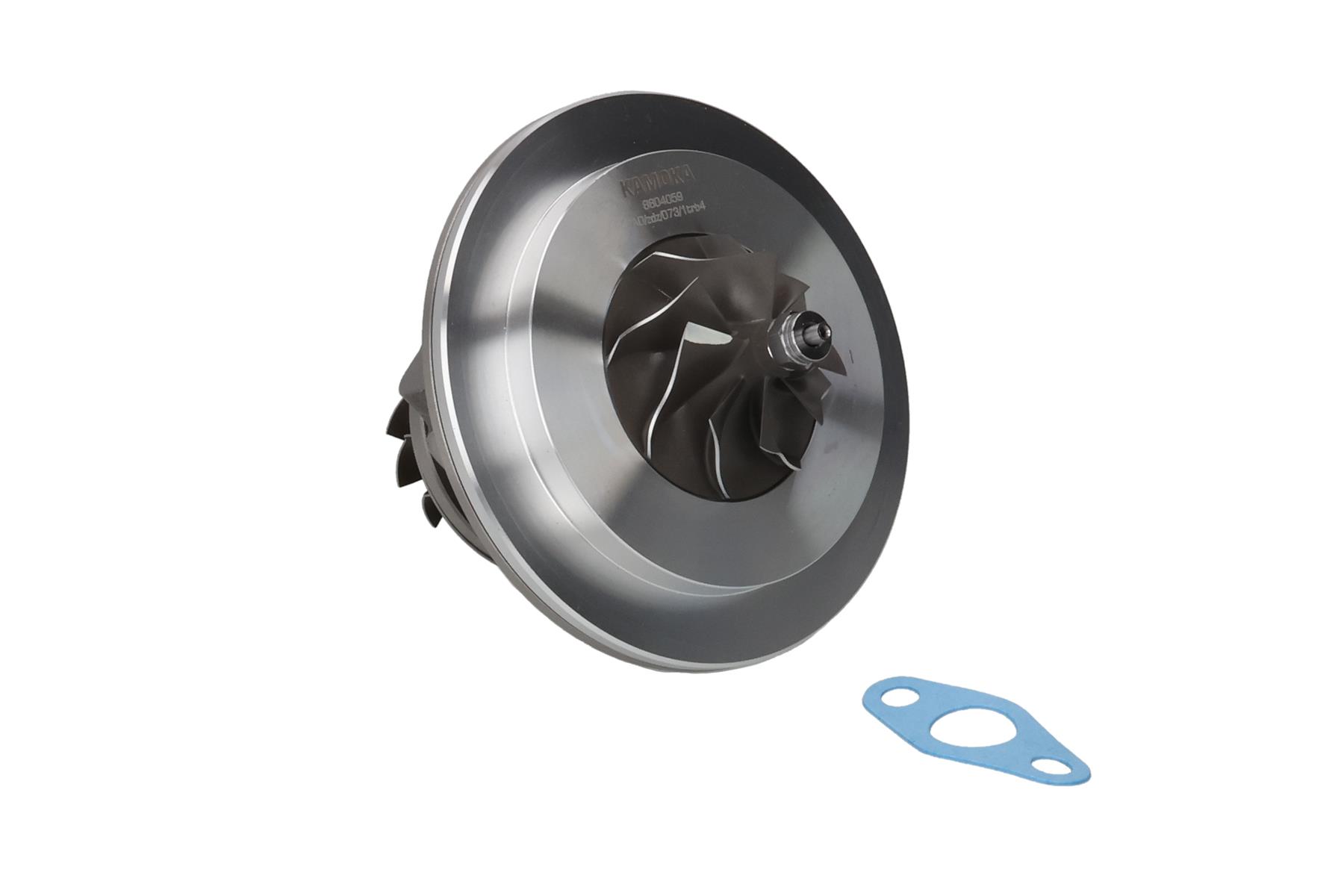 Core assembly, turbocharger