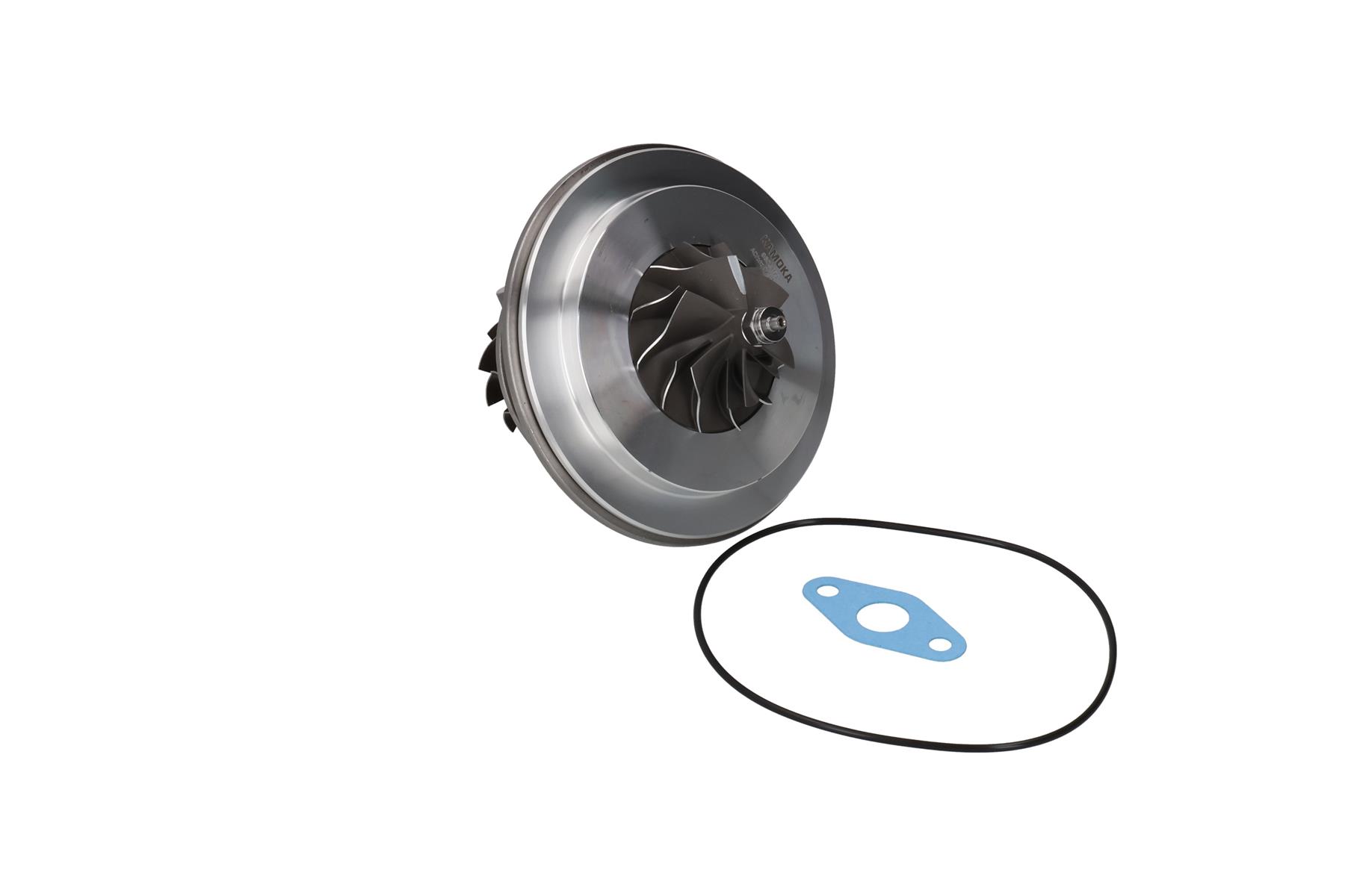 Core assembly, turbocharger