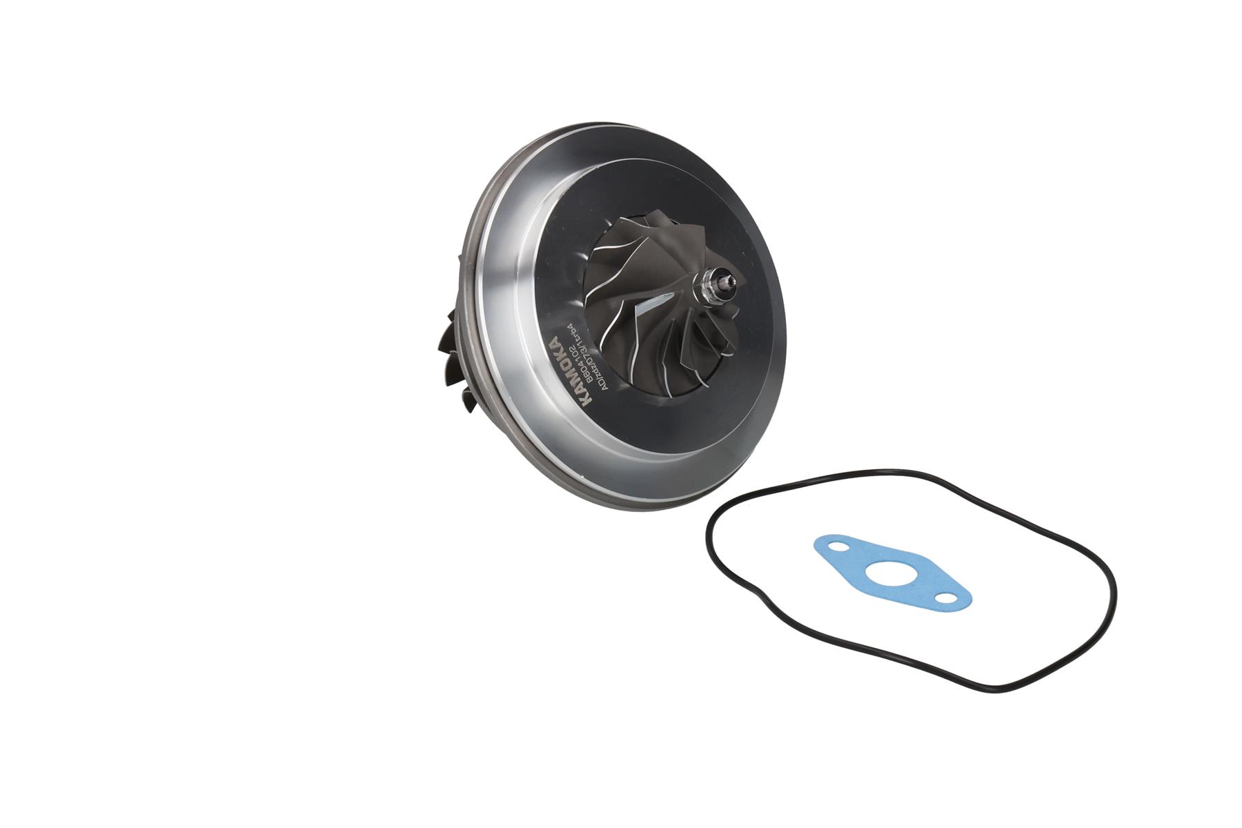 Core assembly, turbocharger