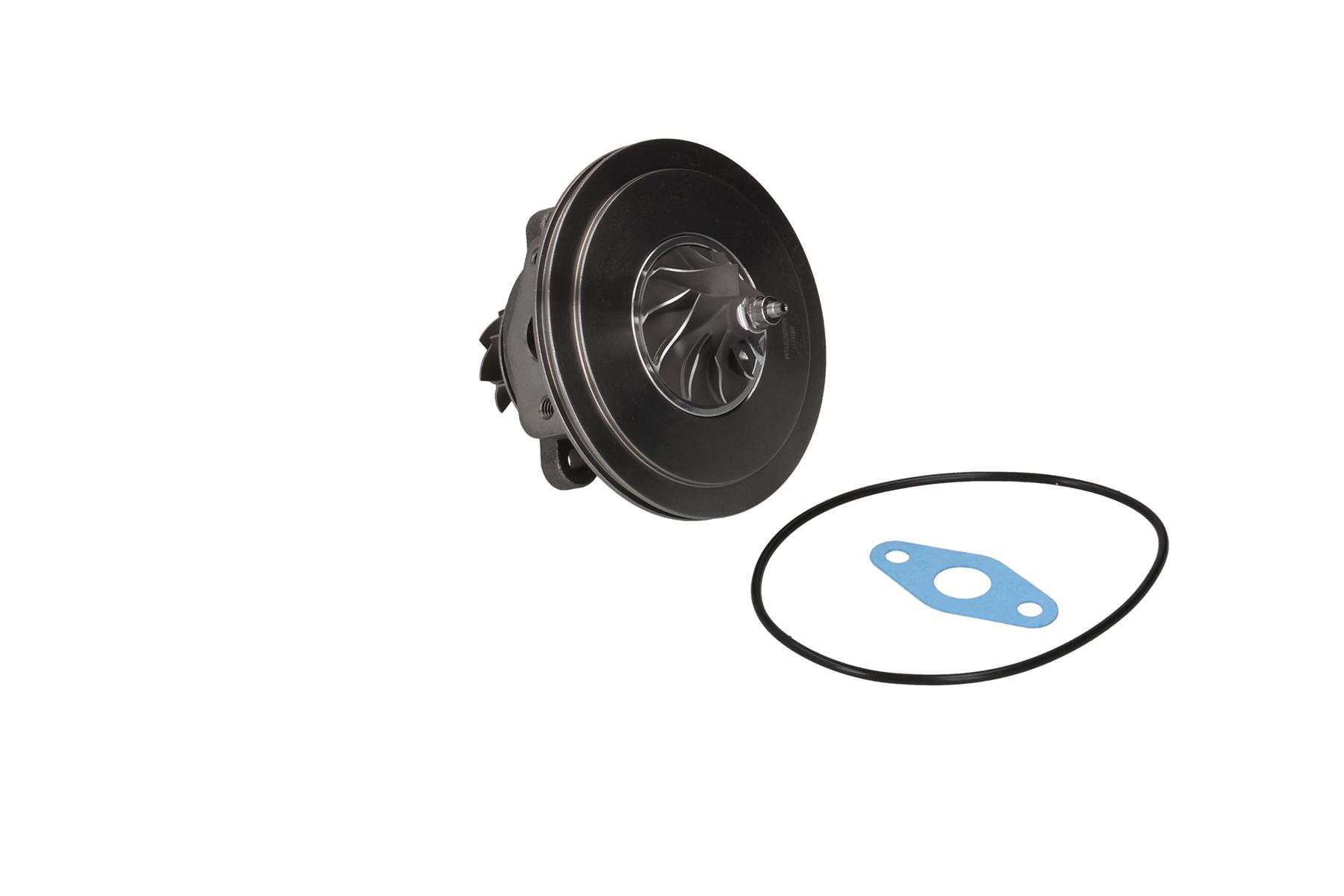 Core assembly, turbocharger