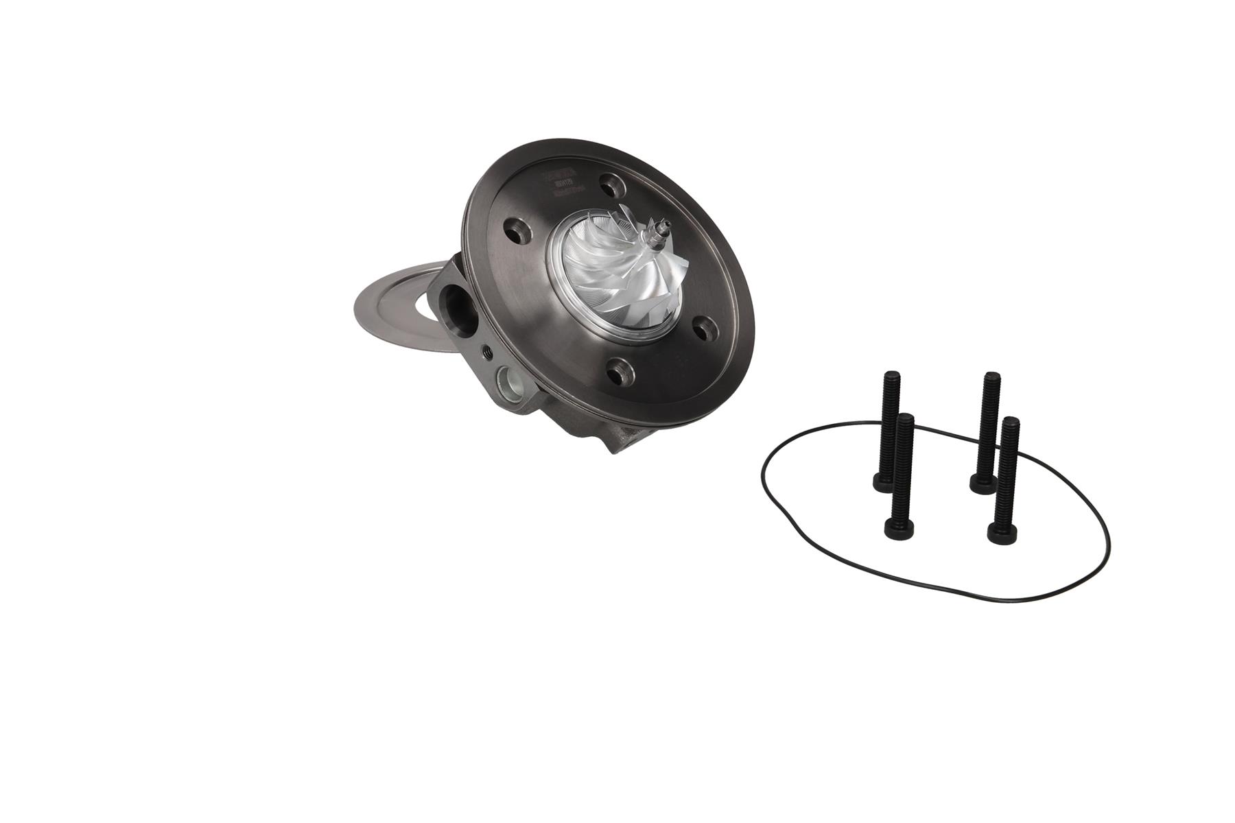 Core assembly, turbocharger