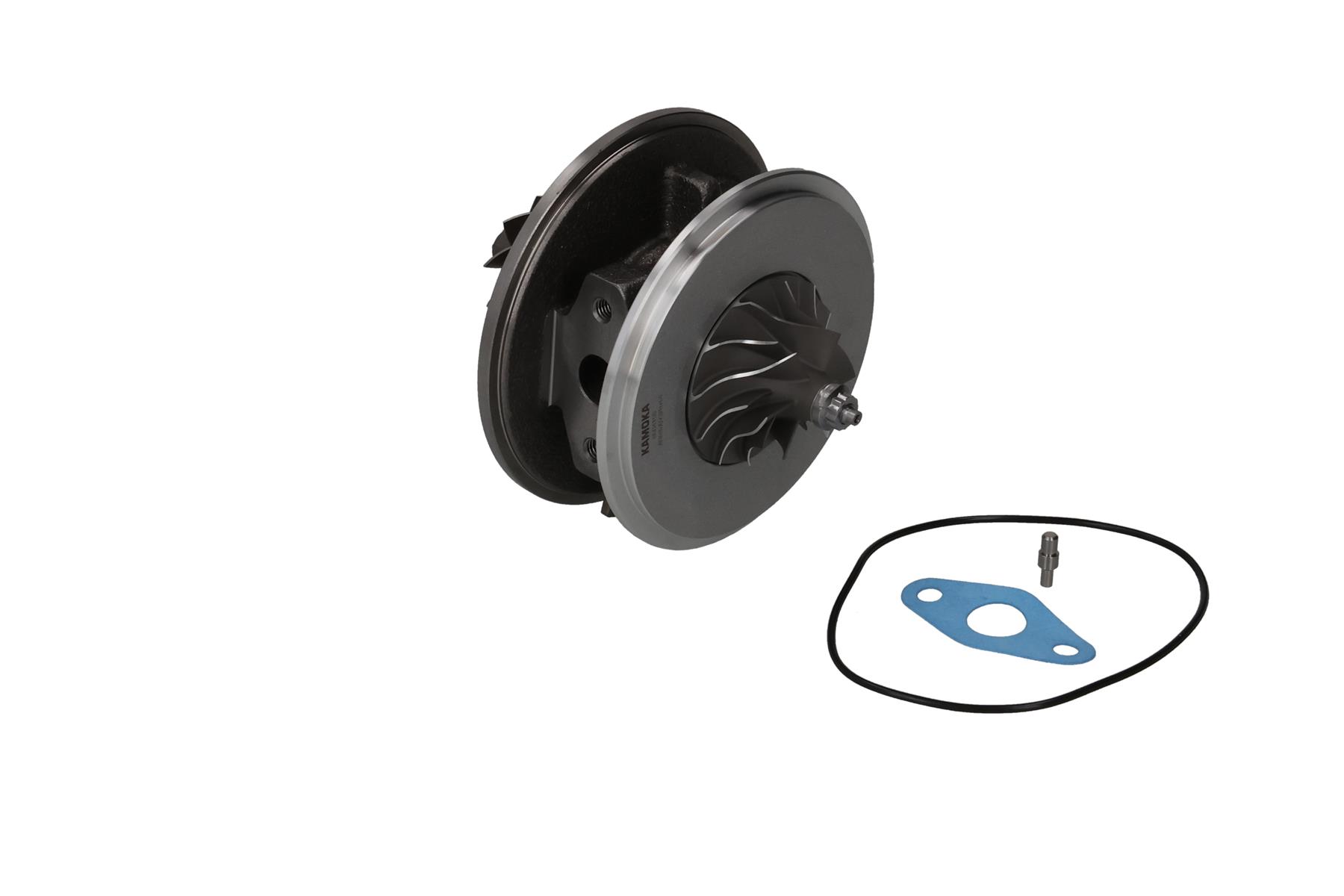 Core assembly, turbocharger