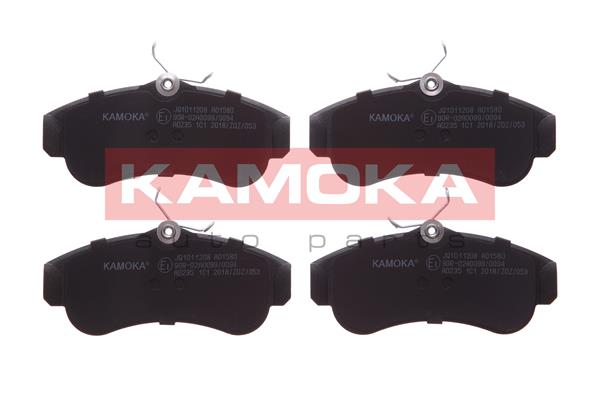 KAMOKA JQ1011208 Bremsbelagsatz, Scheibenbremse