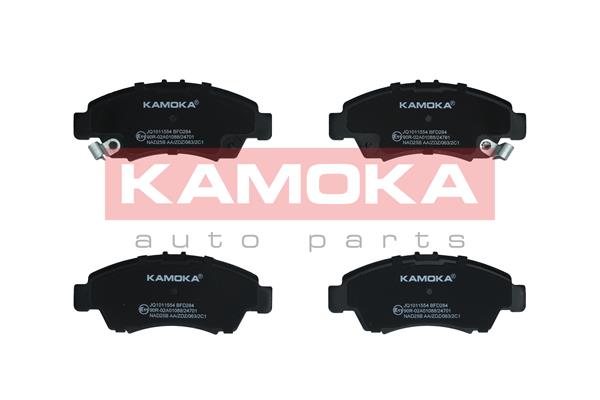 KAMOKA JQ1011554 Bremsbelagsatz, Scheibenbremse