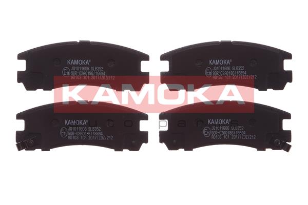 KAMOKA JQ1011606 Bremsbelagsatz, Scheibenbremse