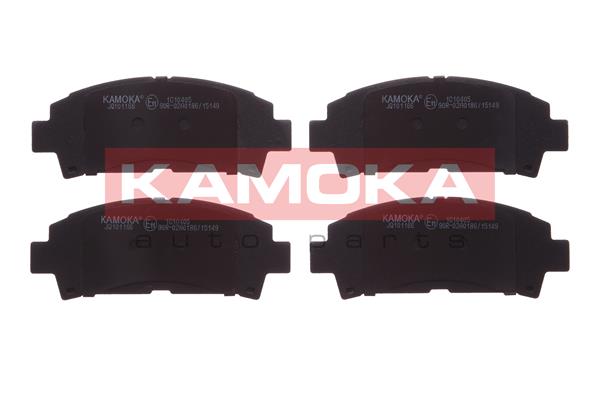 KAMOKA JQ101166 Bremsbelagsatz, Scheibenbremse