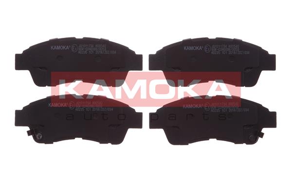KAMOKA JQ1011734 Bremsbelagsatz, Scheibenbremse