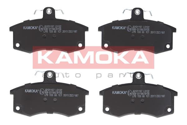 KAMOKA JQ101197 Bremsbelagsatz, Scheibenbremse