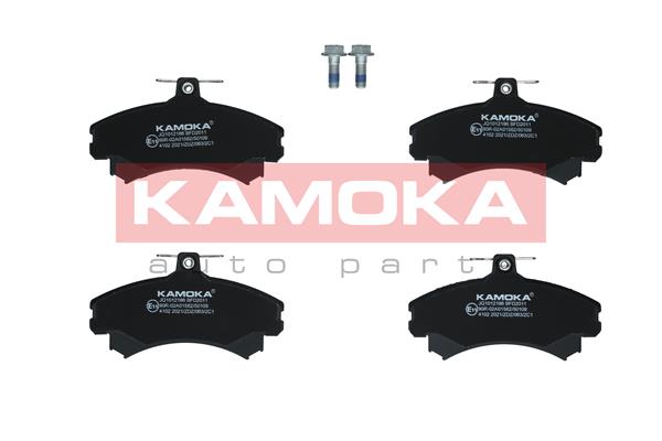 KAMOKA JQ1012186 Bremsbelagsatz, Scheibenbremse