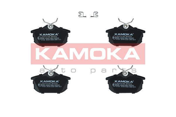KAMOKA JQ1012190 Bremsbelagsatz, Scheibenbremse