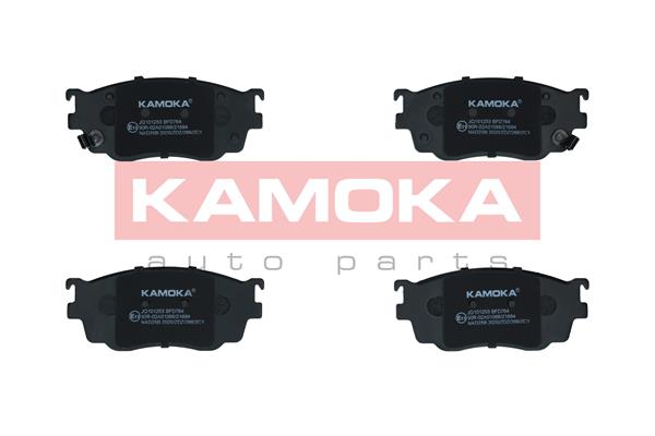 KAMOKA JQ101253 Bremsbelagsatz, Scheibenbremse