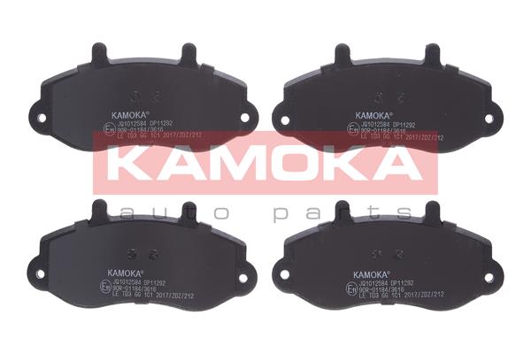 KAMOKA JQ1012584 Bremsbelagsatz, Scheibenbremse