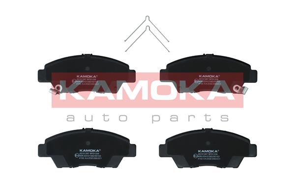 KAMOKA JQ101267 Bremsbelagsatz, Scheibenbremse
