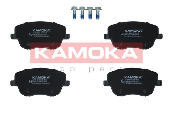 KAMOKA JQ1012838 Bremsbelagsatz, Scheibenbremse