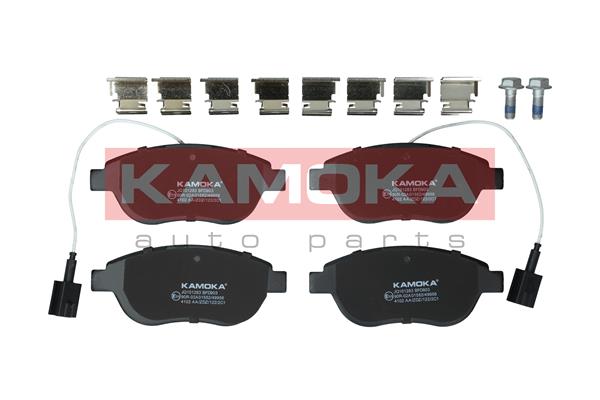 KAMOKA JQ101283 Bremsbelagsatz, Scheibenbremse