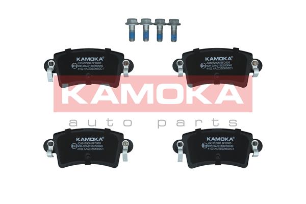 KAMOKA JQ1012906 Bremsbelagsatz, Scheibenbremse