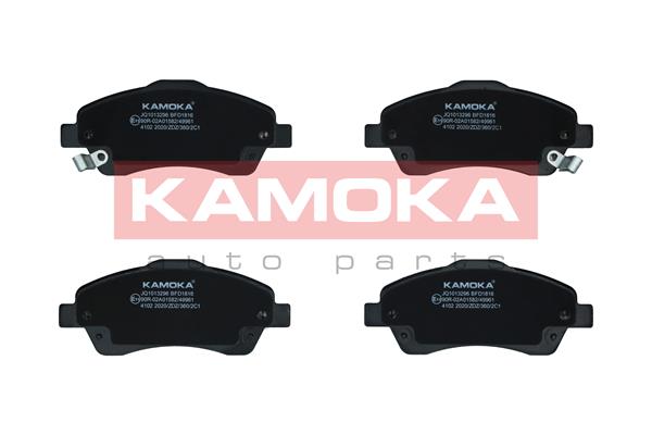 KAMOKA JQ1013296 Bremsbelagsatz, Scheibenbremse