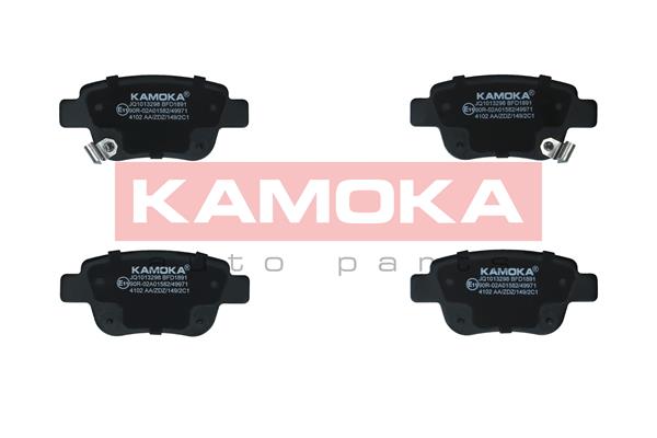 KAMOKA JQ1013298 Bremsbelagsatz, Scheibenbremse