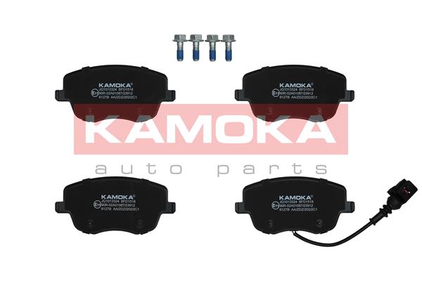 KAMOKA JQ1013324 Bremsbelagsatz, Scheibenbremse