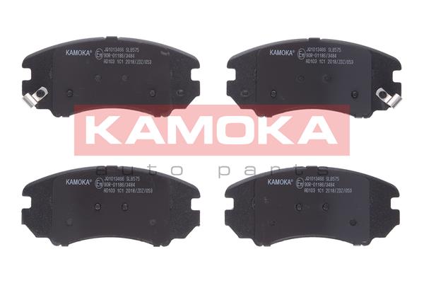 KAMOKA JQ1013466 Bremsbelagsatz, Scheibenbremse