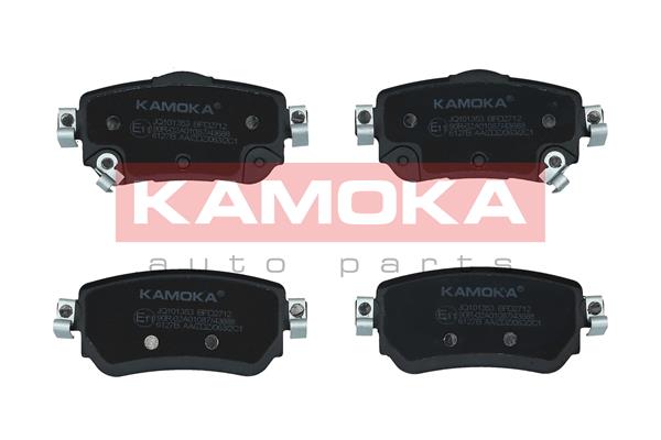 KAMOKA JQ101353 Bremsbelagsatz, Scheibenbremse