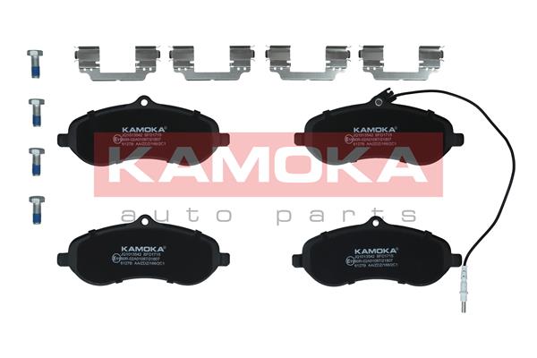 KAMOKA JQ1013542 Brake Pad...