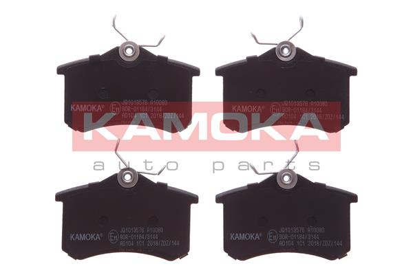KAMOKA JQ1013576 Bremsbelagsatz, Scheibenbremse