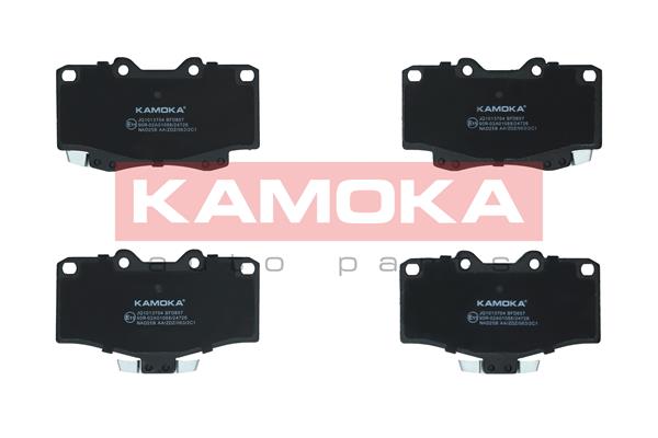 KAMOKA JQ1013704 Bremsbelagsatz, Scheibenbremse