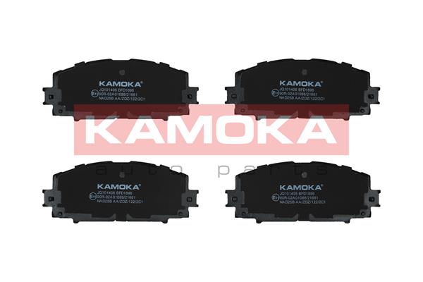 KAMOKA JQ101406 Bremsbelagsatz, Scheibenbremse