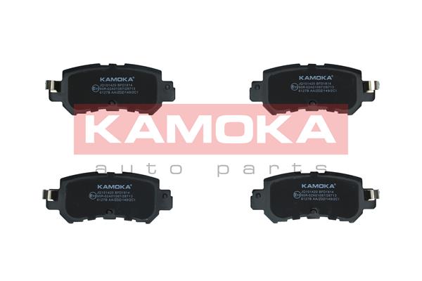 KAMOKA JQ101420 Bremsbelagsatz, Scheibenbremse
