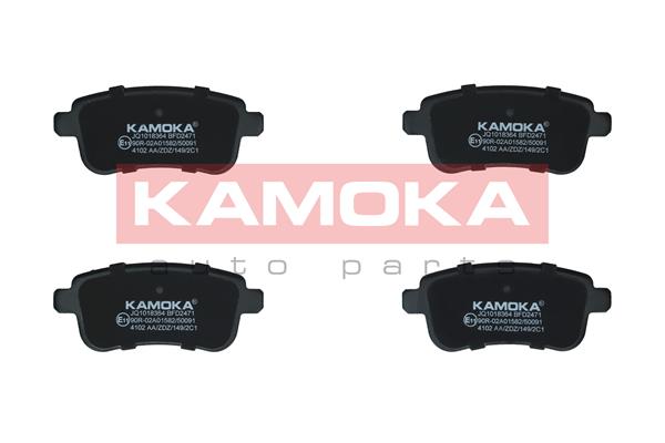 KAMOKA JQ1018364 Bremsbelagsatz, Scheibenbremse