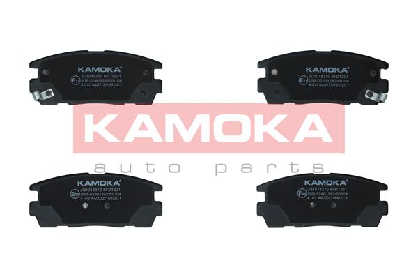 KAMOKA JQ1018370 Bremsbelagsatz, Scheibenbremse